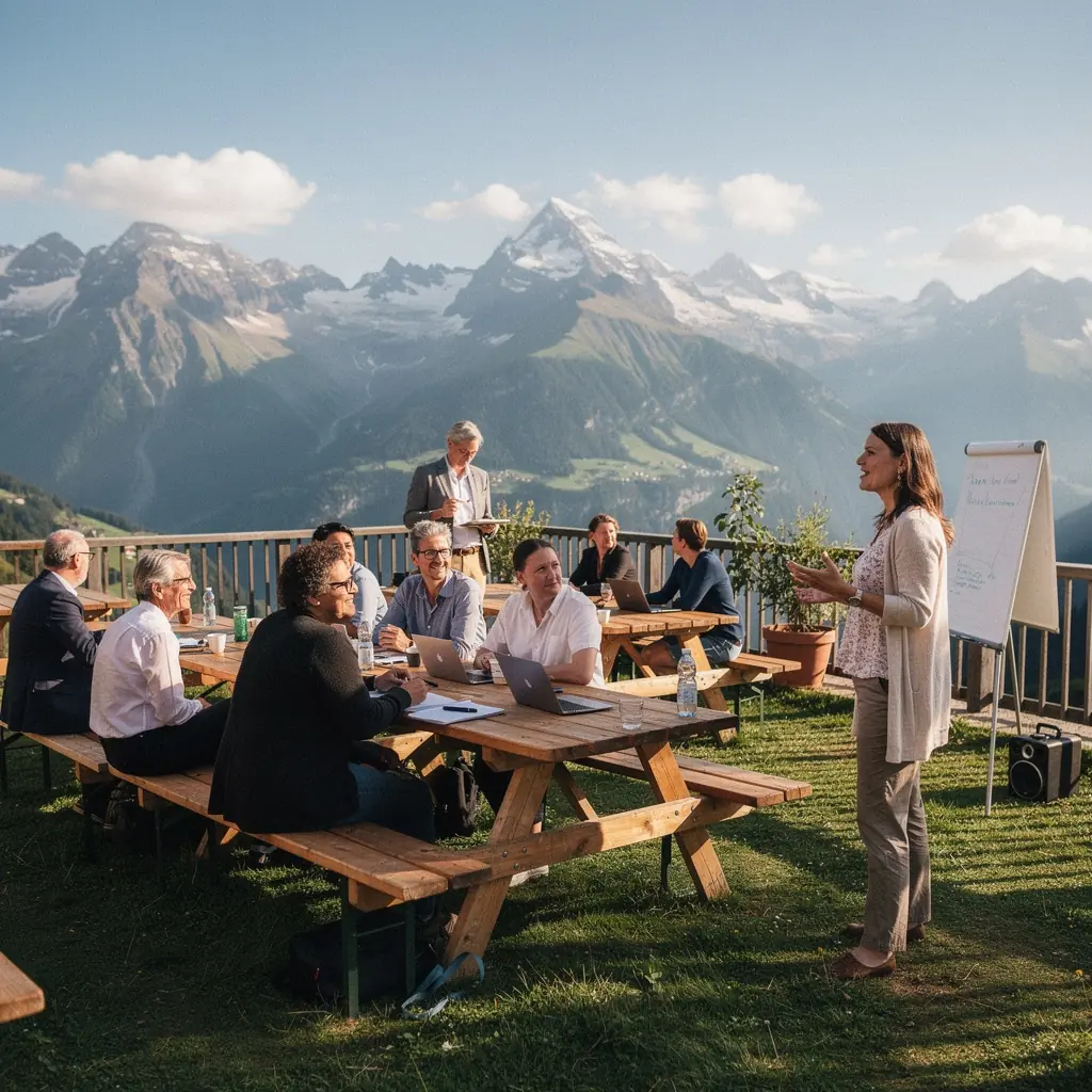 Studierende, die an einem interaktiven Kurs über psychologische Beratung teilnehmen und Notizen machen.